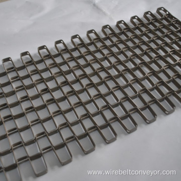 SS304 Flat Wire Conveyor Belt For Drying Line